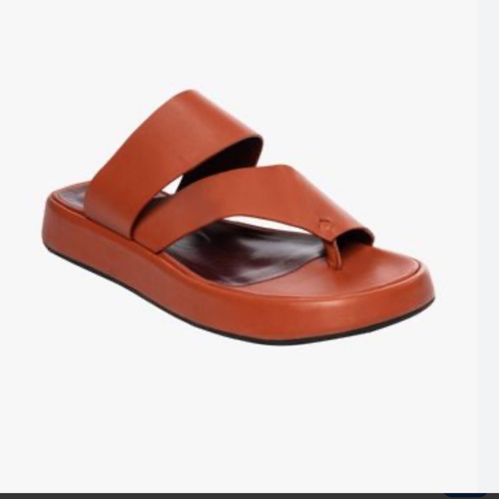 EUC STAUD FLY Flat Form Sandal Rust Women's Size 40